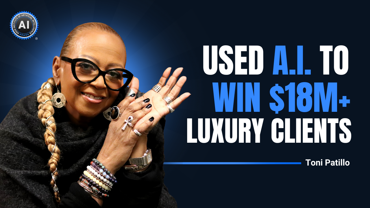 She Used A.I. to Win $18M+ Luxury Clients and Media Attention