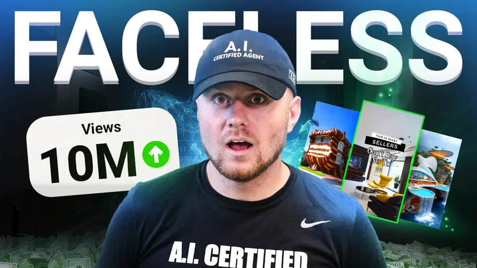 Create 30 Faceless Reels in 30 Minutes using AI for Real Estate!