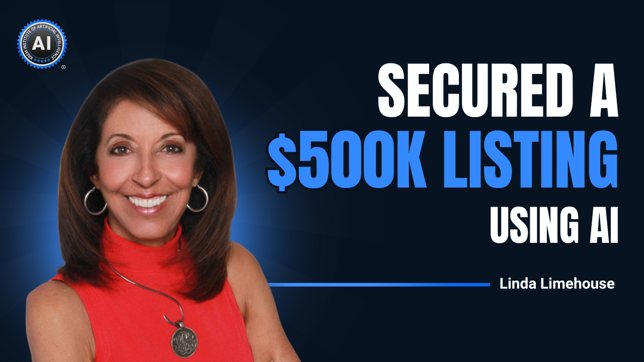 She Won a $500K Listing with AI