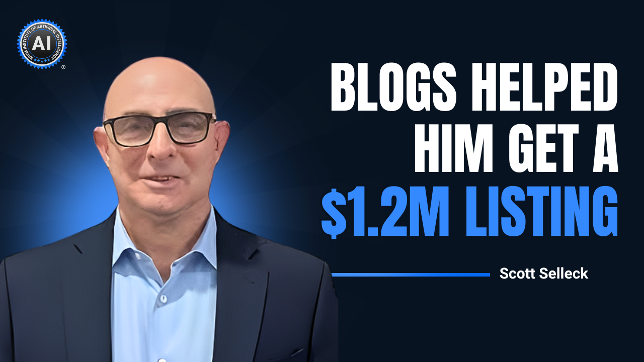 Landing a $1.2M Listing Through Consistent Blogging