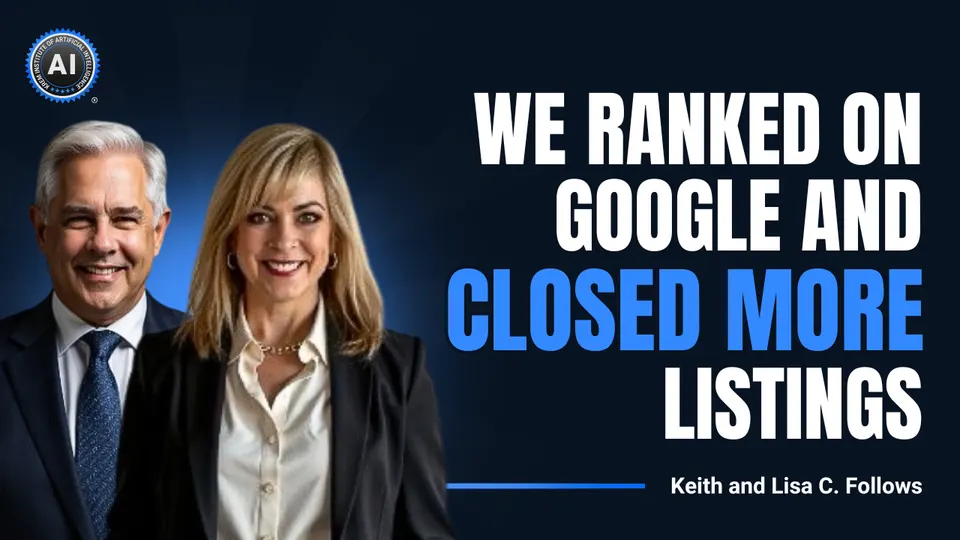 Discover how Keith Williams and Lisa C. Follows of Willows Realty Group used AI to rank online, get seen by more buyers, and close more listings across Durham Region.