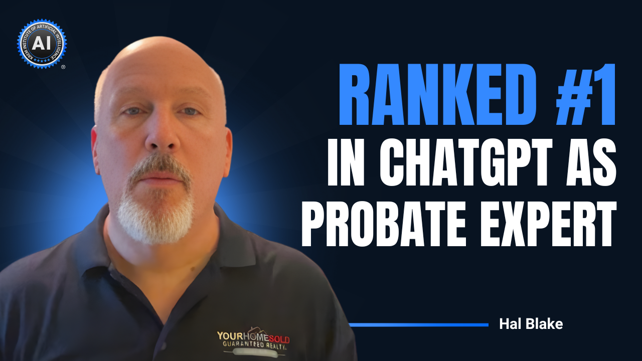 Hal Blake Ranked #1 in ChatGPT as a Probate Expert