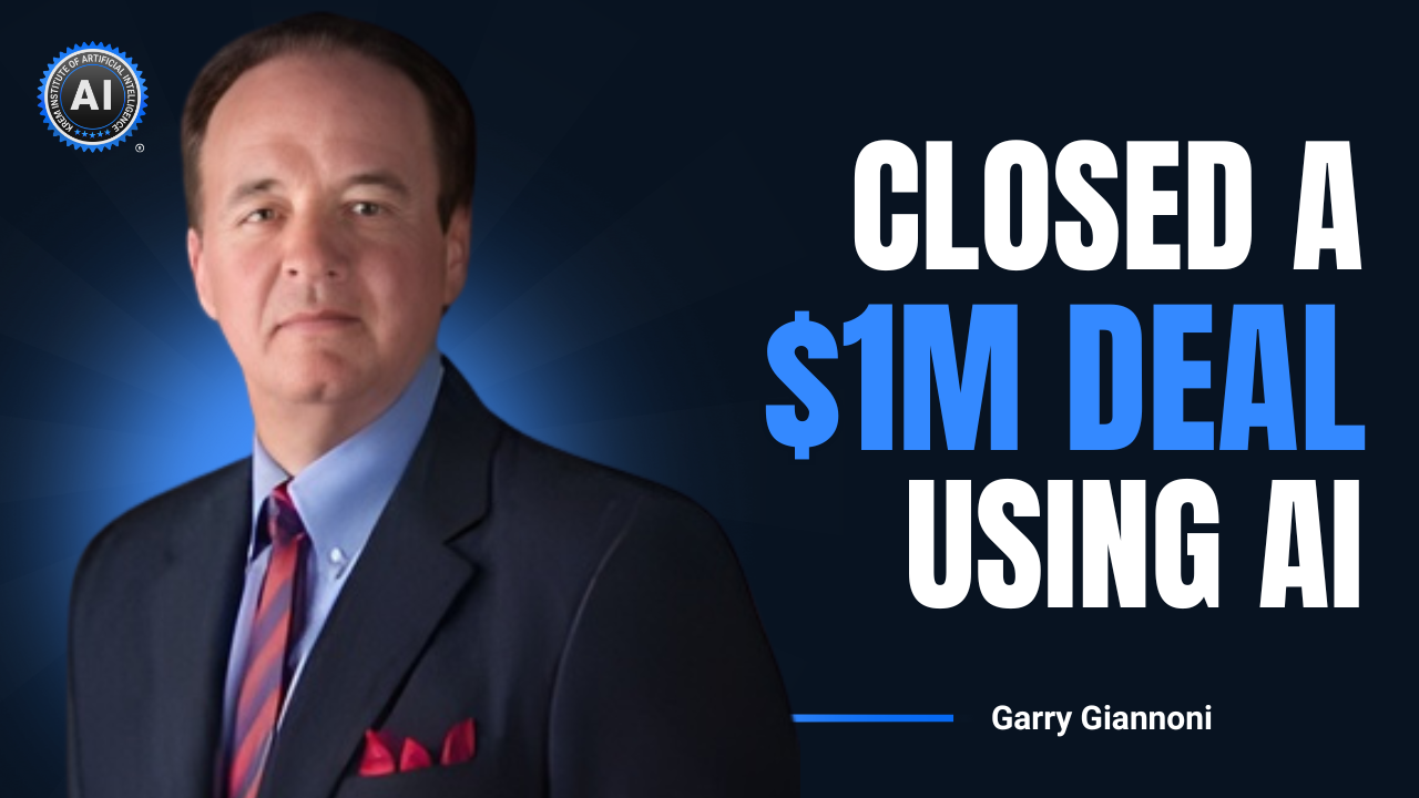 Garry Giannoni Closed a $1M Deal Using AI