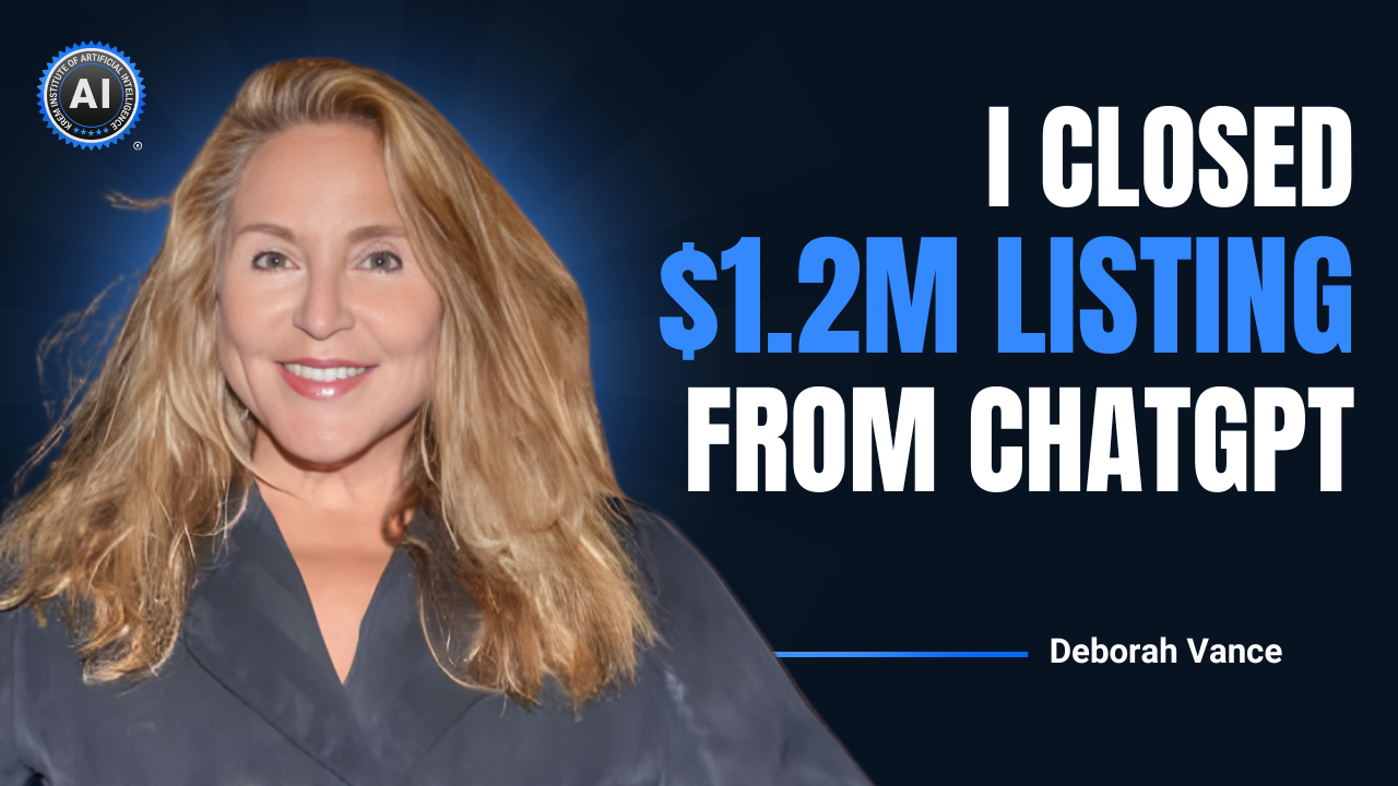 Deborah Vance Closed a $1.2M Listing From a ChatGPT Lead
