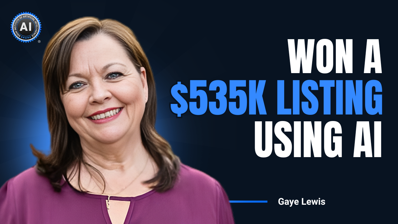Gaye Lewis Leveraged AI to Land a $535K Listing