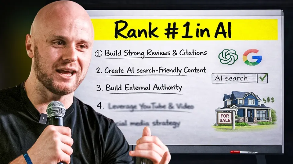 5 Strategies to Get Your Real Estate Business Found on ChatGPT & Google