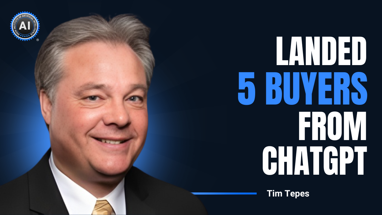 Tim Tepes Ranked on ChatGPT and Landed 5 New Buyers