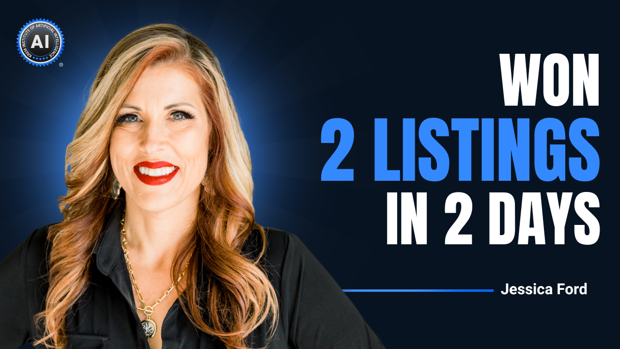 Jessica Ford Won 2 Listings in 2 Days with AI