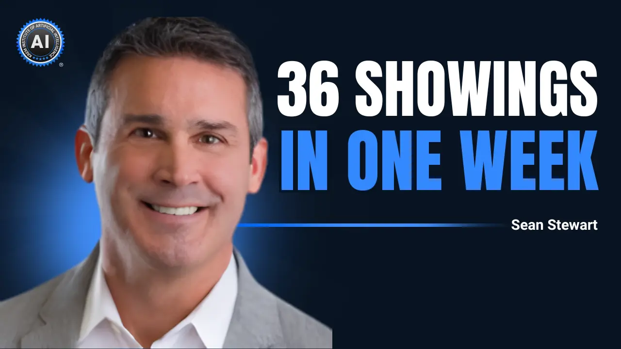 Sean Stewart Drove 36 Showings in One Week Using AI