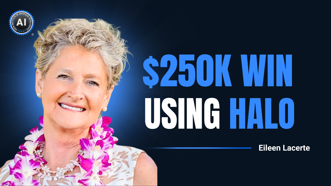 Eileen Lacerte's $250K Win Using Halo
