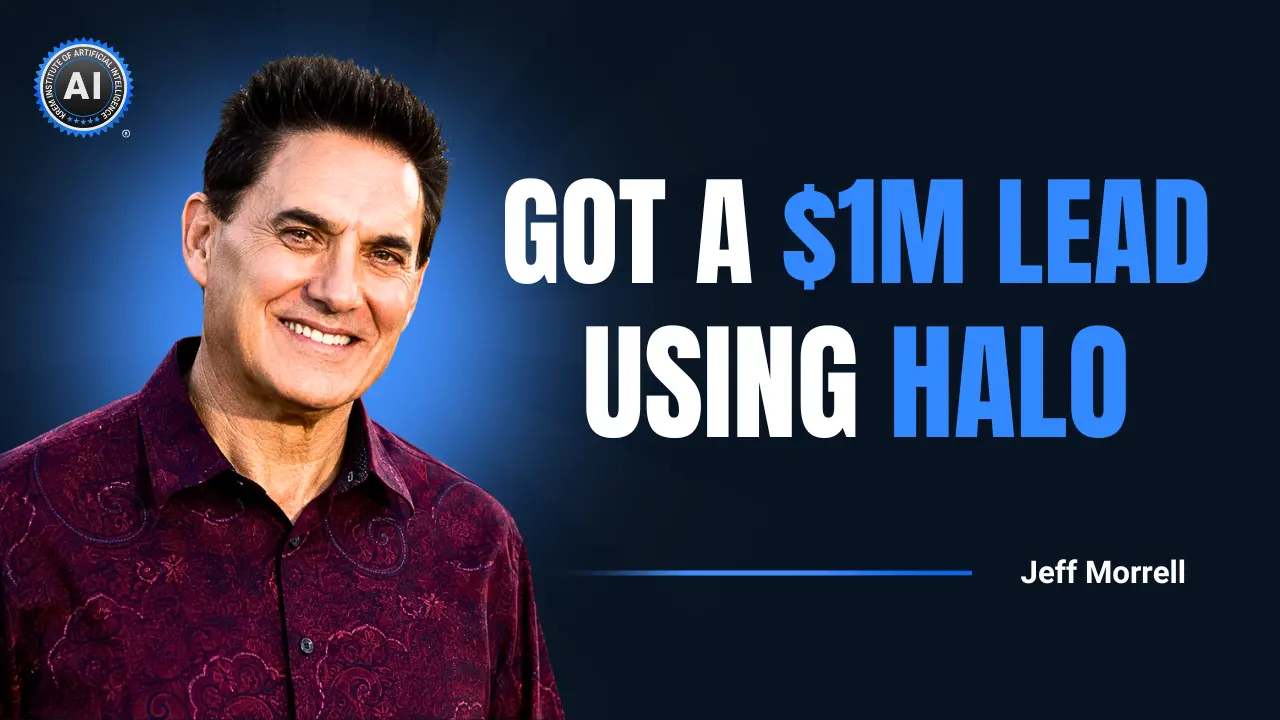 Jeff Morrell Landed a $1M Lead With Halo