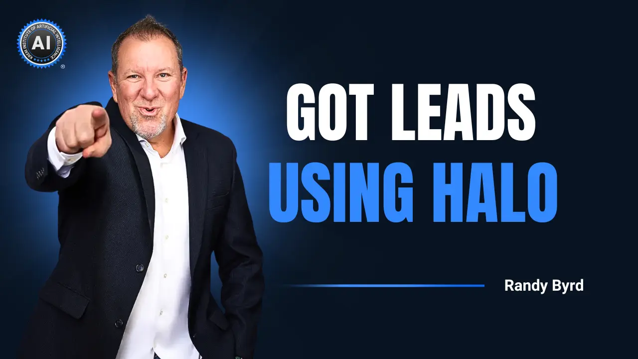 Randy Byrd Got Leads in 10 Days With Halo