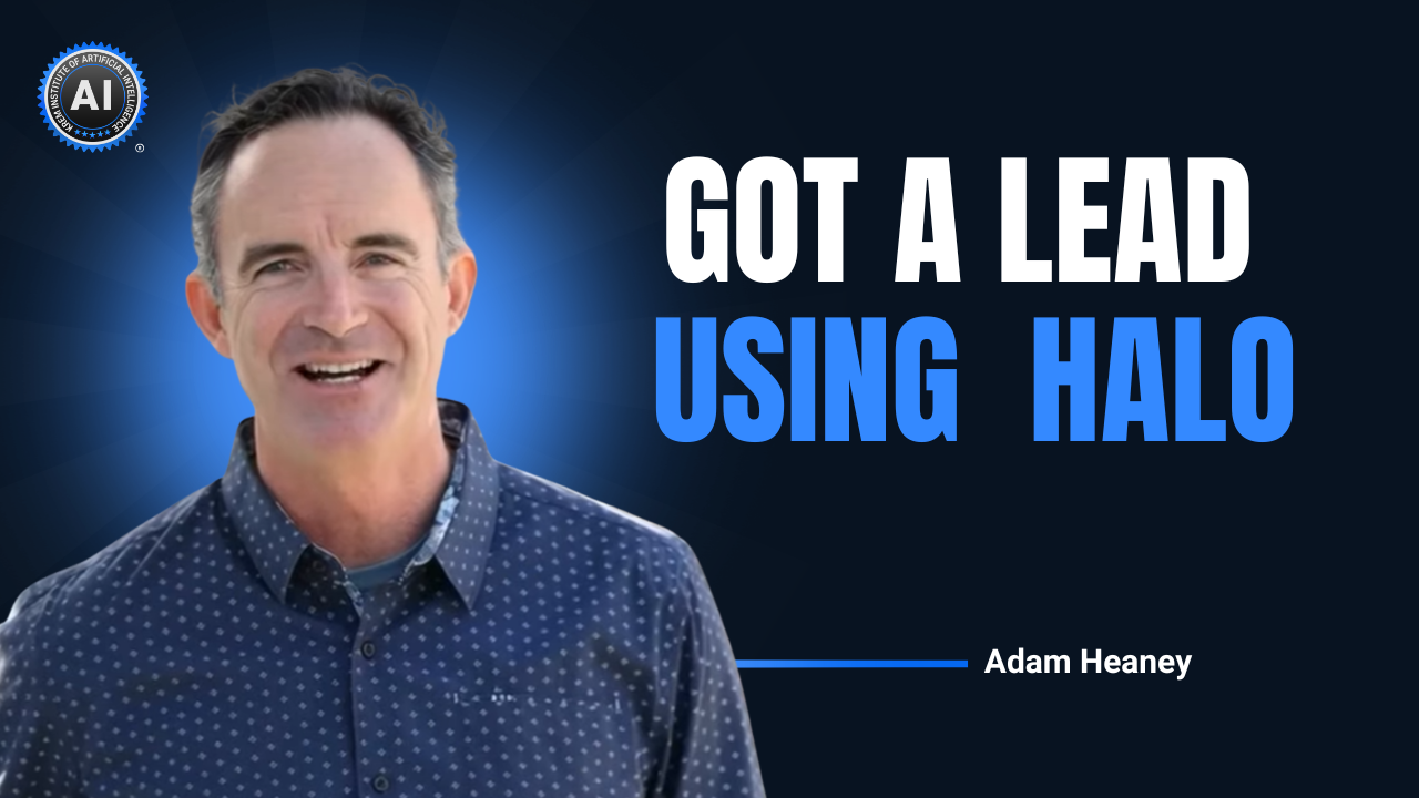 Adam Heaney Got  A Lead Using Halo