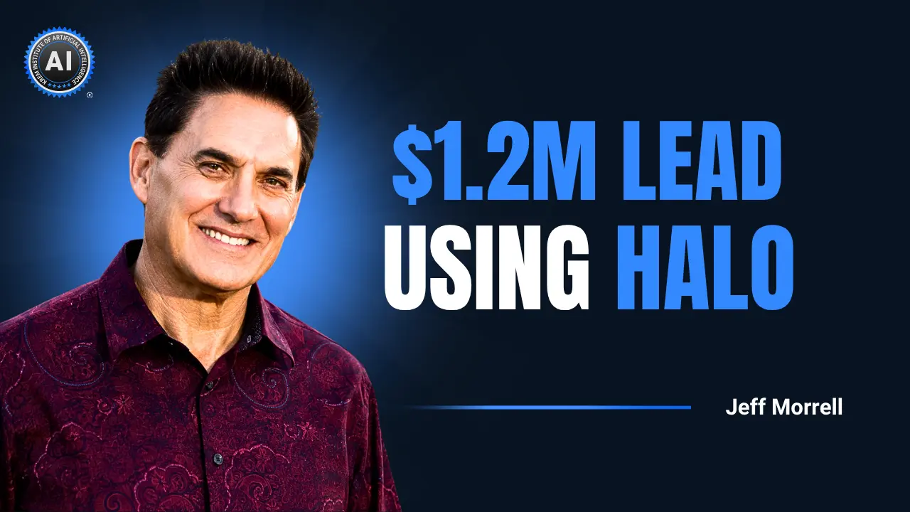 Jeff Morrell Landed a $1.2M Lead With Halo