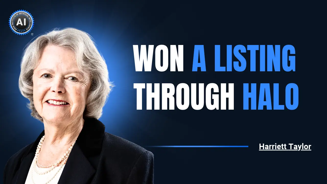 Harriett Taylor Gets a Listing Lead Through Halo